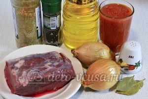 Отбивные из говядины в духовке: Ингредиенты Отбивные из говядины в духовке: Ингредиенты