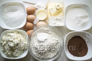 Пирог Утренняя роса: Ингредиенты Пирог Утренняя роса: Ингредиенты