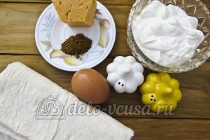 Чипсы из лаваша с сыром: Ингредиенты Чипсы из лаваша с сыром: Ингредиенты