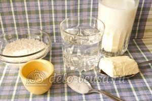 Молочный суп с рисом: Ингредиенты Молочный суп с рисом: Ингредиенты