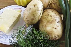 Молодая картошка в мультиварке: Ингредиенты Молодая картошка в мультиварке: Ингредиенты