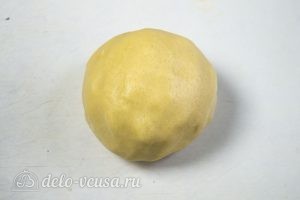 Печенье для росписи глазурью: Формируем плотное и однородное тесто
