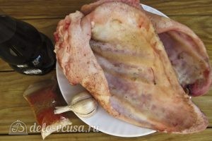 Свиные уши по-корейски: Ингредиенты Свиные уши по-корейски: Ингредиенты