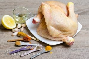 Куриные окорочка в духовке: Ингредиенты Куриные окорочка в духовке: Ингредиенты