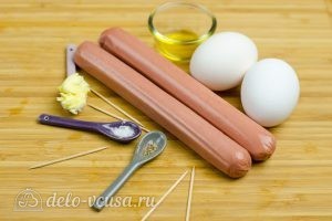 Яичница Сердце: Ингредиенты Яичница Сердце: Ингредиенты