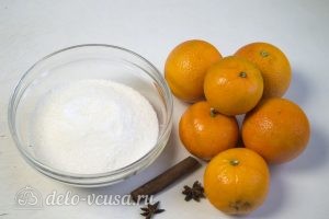 Карамелизированные апельсины: Ингредиенты