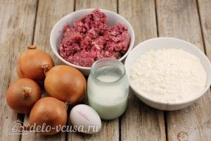 Манты с мясом: Ингредиенты Манты с мясом: Ингредиенты