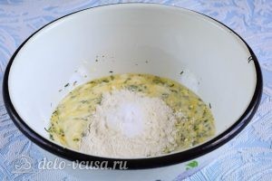 Рыба в кляре: Добавить муку