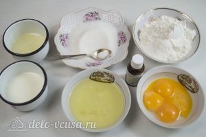 Шифоновый бисквит Гарри Бейкера: Ингредиенты Шифоновый бисквит Гарри Бейкера: Ингредиенты