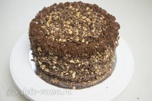 Шоколадный торт Дуэт: Украсить торт