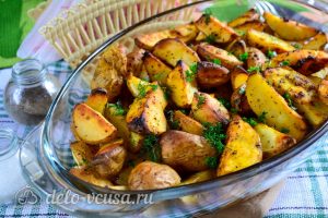 Картошка по-деревенски в духовке: Запекаем до готовности