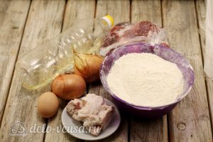 Манты с бараниной: Ингредиенты Манты с бараниной: Ингредиенты