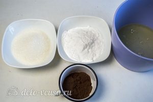 Безе с какао: Ингредиенты