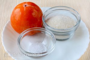 Варенье из хурмы: Ингредиенты Варенье из хурмы: Ингредиенты