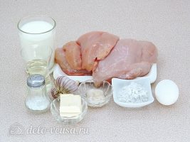 Домашние куриные колбаски: Ингредиенты Домашние куриные колбаски: Ингредиенты