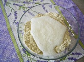 Татарские пирожки Вак балиш: Добавить кефир в тесто