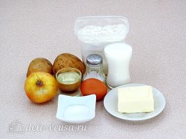 Кыстыбый с картошкой: Ингредиенты Кыстыбый с картошкой: Ингредиенты