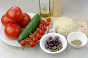 Пицца с овощами - фото шаг 1