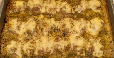 Котлеты под соусом в духовке - фото шаг 8