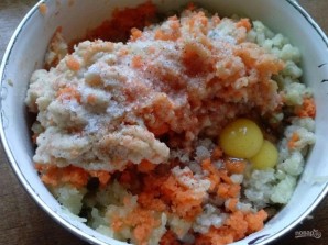 Котлеты из хека в духовке - фото шаг 7