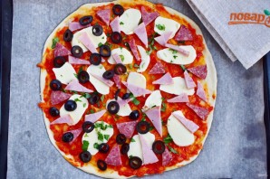 Итальянская пицца - фото шаг 7