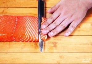 Суши с лососем - фото шаг 2