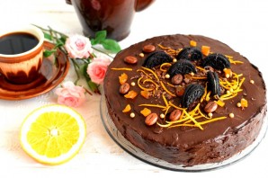 Шоколадный торт «Мокко-апельсин» - фото шаг 13