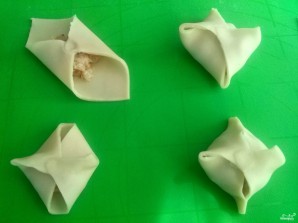 Манты с тыквой и мясом в мультиварке - фото шаг 8