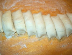 Самса с мясом в духовке - фото шаг 8