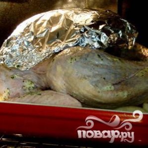 Индейка, запечённая в духовке - фото шаг 8