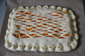 Дрожжевой пирог с морковью - фото шаг 13