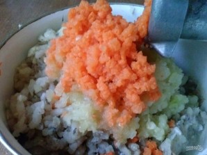 Котлеты из хека в духовке - фото шаг 5