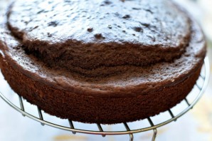 Шоколадный торт  «Ореховый прутик» - фото шаг 5