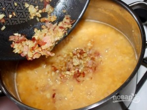 Суп гороховый с копченостями - фото шаг 7