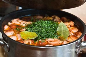 Вкусный фасолевый суп - фото шаг 12