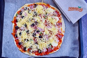 Итальянская пицца - фото шаг 8