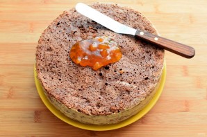Шоколадный торт «Мокко-апельсин» - фото шаг 11