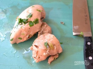 Сливочный суп с курицей и рисом - фото шаг 6