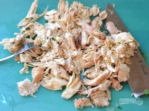 Сливочный суп с курицей и рисом - фото шаг 7