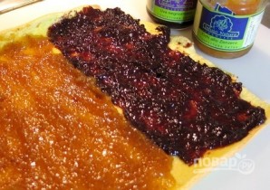 Рулет с джемом - фото шаг 12