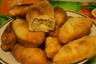 Пирожки с квашеной капустой жареные