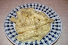 Макароны со сливочным соусом