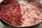 Фарш куриный со свининой