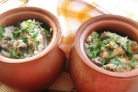 Курица в кефире с овощами
