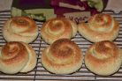 Домашние булочки с сахаром