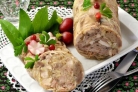 Куриный рулет в бутылке с желатином