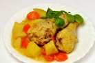 Курица с овощами на пару в мультиварке