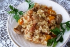 Плов с тыквой и мясом