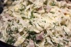 Вкусный мясной салат