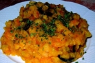 Гороховая каша с мясом в мультиварке